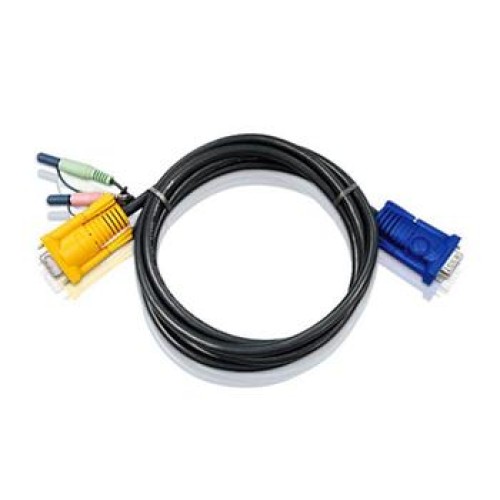 ATEN 5M Video KVM Cable with Audio