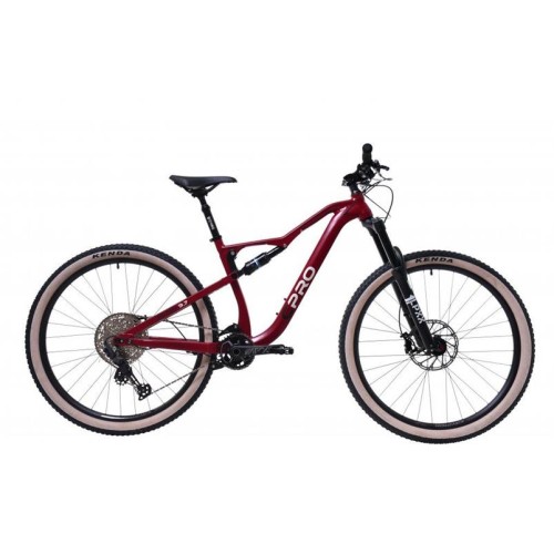 Celoodpružený bicykel Capriolo MTB FS ALL-MO 9.7 DEEP RED