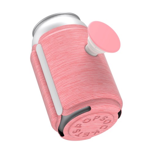 PopSockets PopThirst, držiak/obal na plechovku, s integrovaným PopGrip Gen. 2, ružový melanž