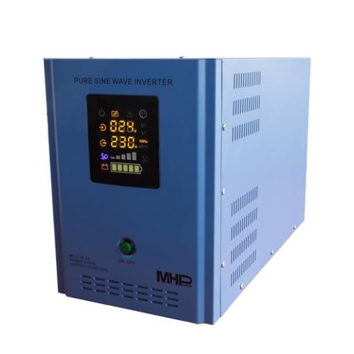 Napäťový menič MHPower MP-2100-24 24V/230V, 2100W, čistý sínus, 24V