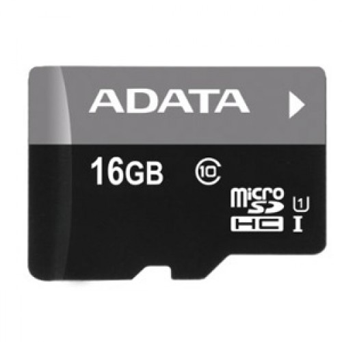 Pamäťová karta ADATA Premier micro SDHC karta 16GB UHS-I U1 Class 10 + adaptér SDHC