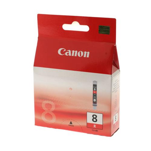 Atrament Canon Ink CLI-8R červený