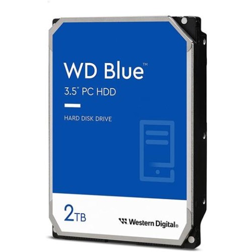 Disk Western Digital Blue 2TB 3,5", SATA III, 64MB, 5400RPM