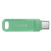 SanDisk Ultra Dual Drive Go USB Type- C, 400 MB/s 256 GB,absinthe zelená
