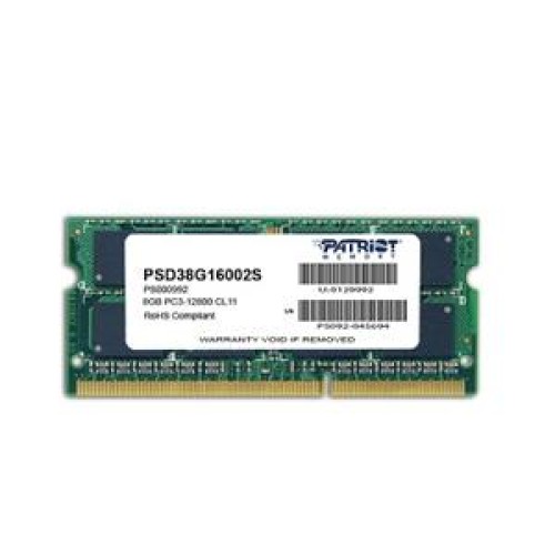 Pamäť Patriot SO-DIMM DDR3 8GB, 1600MHz, CL11