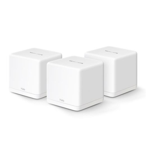 WiFi router TP-Link Mercusys Halo H60X(3-pack) WiFi 6, AX1500, 3x GLAN2,4/5 GHz