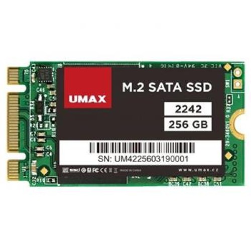 Umax M.2 SATA SSD 2242 256GB
