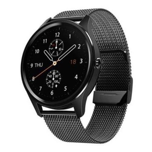 ! AKCE ! CRONO Odolné sportovní hodinky DT55, černé. IP67, iOS/ANDROID, ČEŠTINA, 8 sportovních režimů