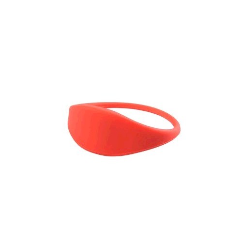 Fitness armband čipový Sillicon rubber Lite EM 125kHz, červená