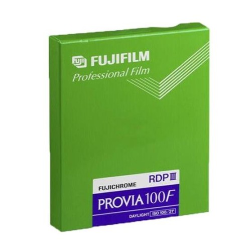Kinofilm Fujifilm CUT PROVIA100F NP 4X5 20 plochý
