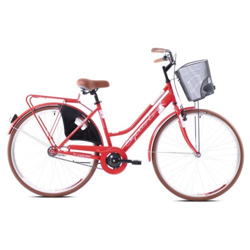 Mestský bicykel Capriolo Amsterdam Lady 28"/18 červené