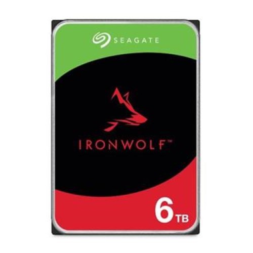 Seagate IronWolf, NAS HDD, 6TB, 3.5", SATAIII, 256MB cache, 5.400RPM