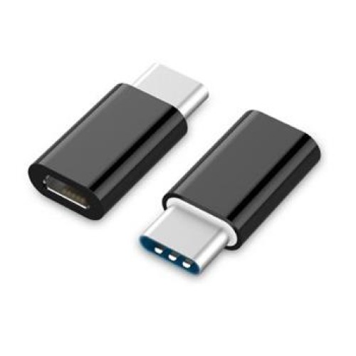 USB redukcia Typ C / Micro USB, čierna, CABLEXPERT