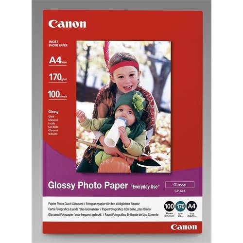 Fotopapier Canon GP-501 A4, lesklý, 100 ks, 210g/m2