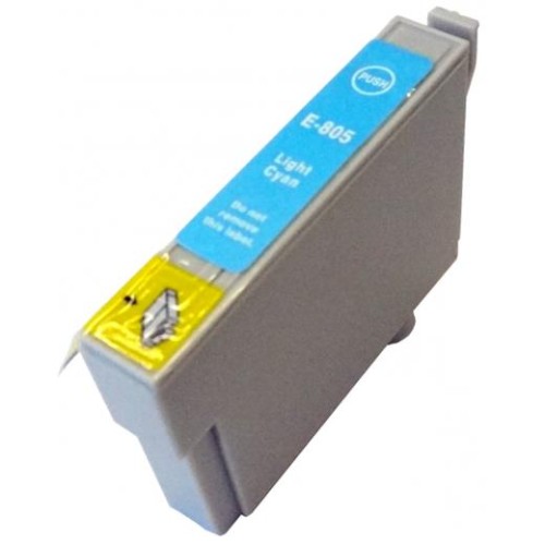 Atrament T0805 kompatibilní světle azurový pro Epson Stylus R360 (15ml)
