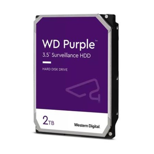 WD PURPLE WD23PURZ 2TB SATA/600 256MB cache, Low Noise, CMR