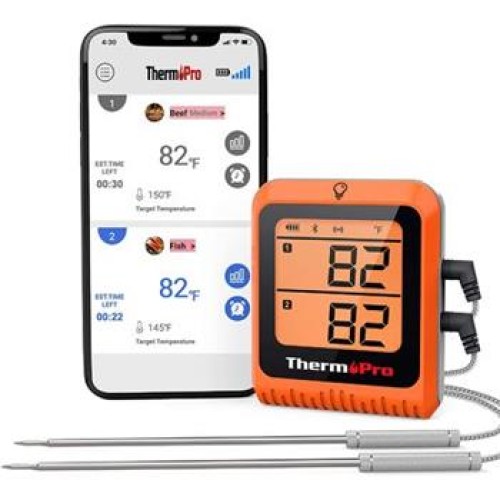digitálny kuchynský teplomer ThermoPro TP920, dve sondy, pripojenie k aplikácii