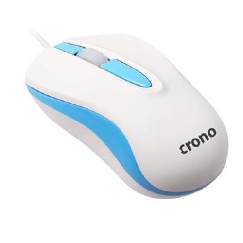 !! AKCE !! Crono CM642 - optická myš, USB, modrá + bílá