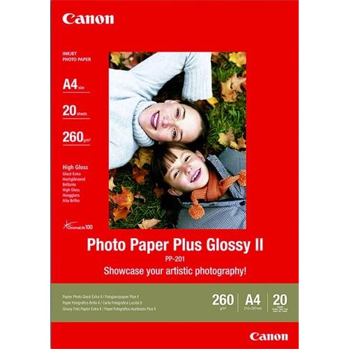 Fotopapier Canon PP-201 A4 lesklý, 20ks, 260g/m2