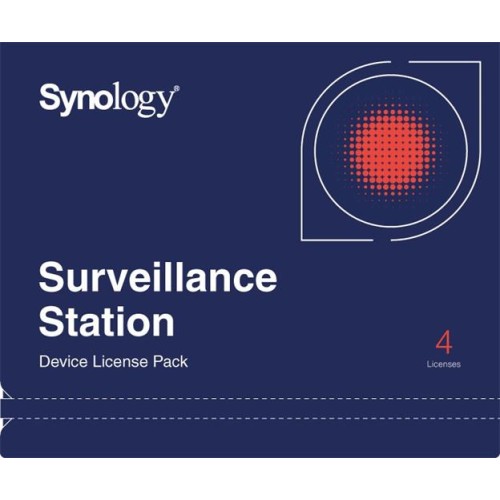 Software Synology 4 další licence pro IP kameru