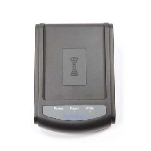 Čítačka Promag PCR-340, RFID, 125kHz / 13,56MHz, USB-HID, RS232, PS / 2, čierna