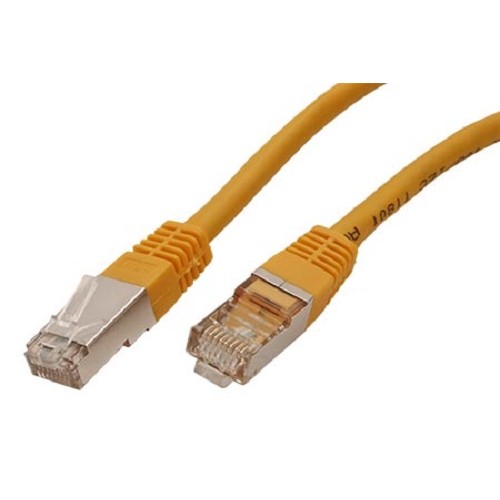 Patch kábel FTP Cat 6, 5m - žlutý