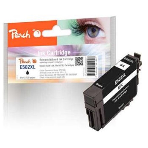 PEACH kompatibilní cartridge Epson T02W1, No 502XL černá, 11ml
