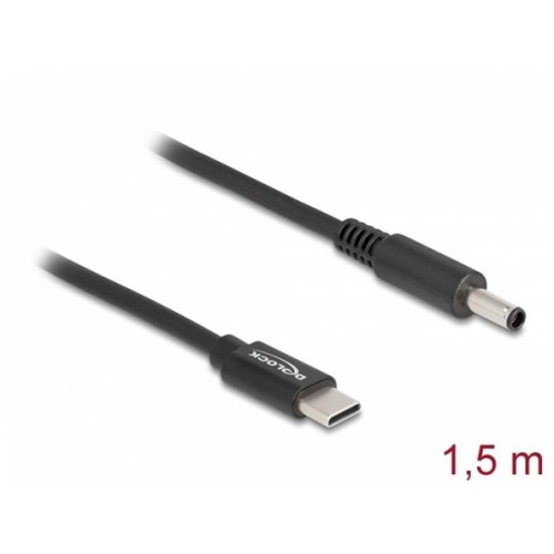 Delock Nabíjecí kabel pro laptop, ze zástrčky rozhraní USB Type-C™ na zástrčku Dell 4,5 x 3,0 mm