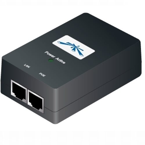 POE Ubiquiti Networks POE-48-24W-G Gigabit, napájení 48V, 0,5A /24W/ , pro UAP-Pro, RocketM5Ti, vč. kabelu