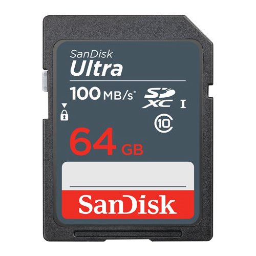 Pamäťová karta Sandisk Ultra 64 GB SDXC Memory Card 100 MB/s