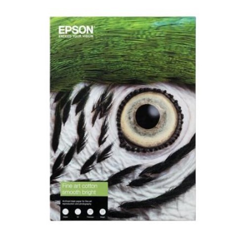 EPSON paper A4 - 300g/m2 - 25 sheets - Fine Art Cotton Smooth Bright
