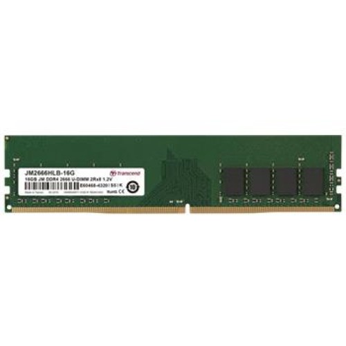 Transcend paměť 16GB DDR4 2666 U-DIMM (JetRam) 1Rx8 CL19