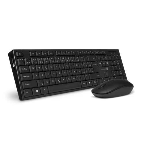 Set klávesnica + myš Connect IT CKM-7500-CS - bezdrátová černá klávesnice + myš, CZ + SK layout