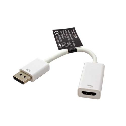 Redukcia DisplayPort(M) -> HDMI(F)