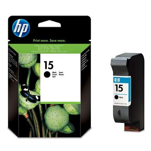 Atrament HP Ink No 15 černá velká, C6615DE