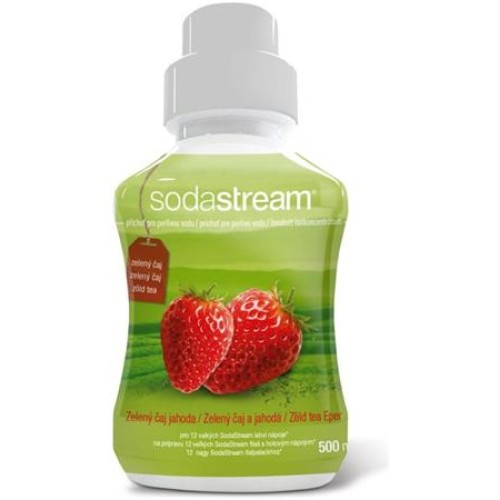 SodaStream Sirup zelený čaj/jahoda 500 ml