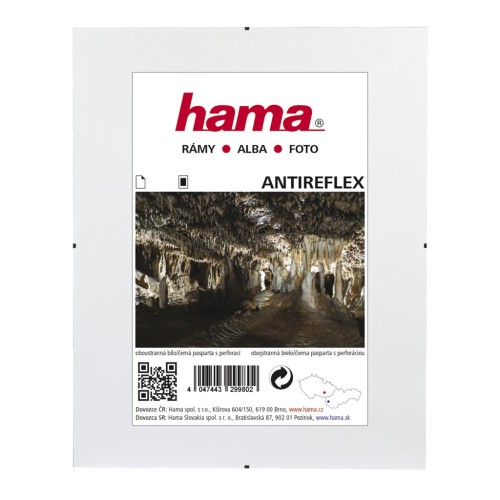 Hama Clip-Fix, antireflexné sklo, 21x29,7 cm (formát A4)