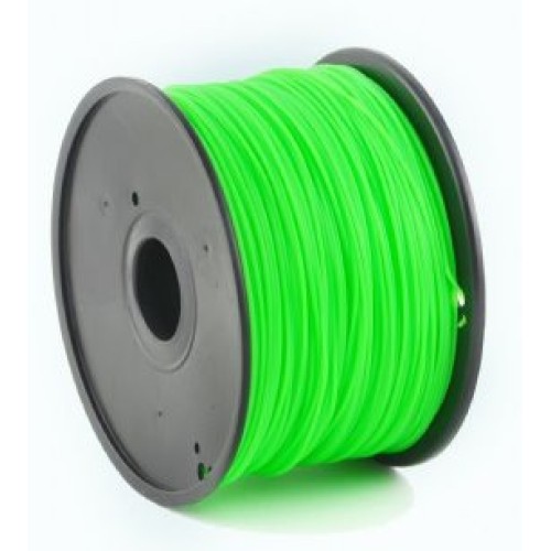 PLA plastic filament pre 3D tlač, priemer 1,75mm, farba zelená, Gembird
