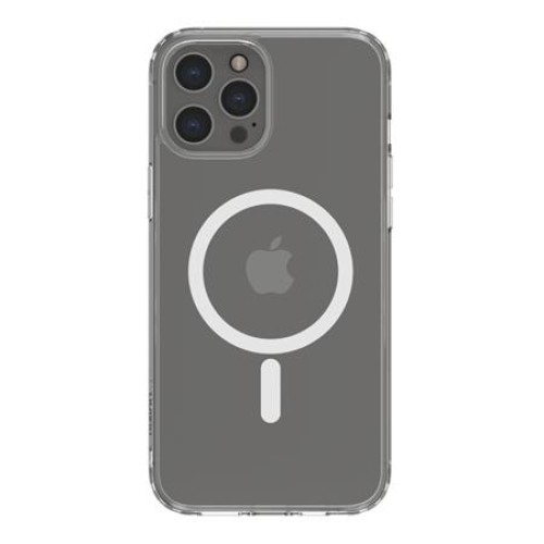 Belkin ochranné pouzdro SheerForce Magnetic Anti-Microbial Protective Case for iPhone 12 Pro Max - clear