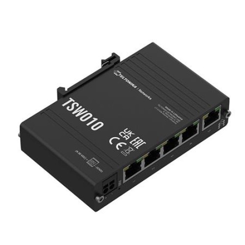 Teltonika Unmanaged Switch 5, 10/100 - TSW010