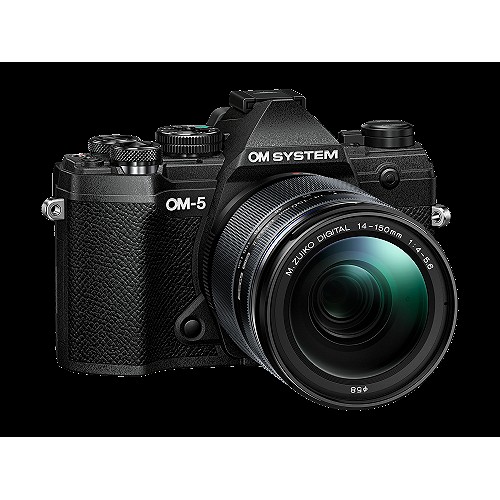 Digitálny fotoaparát OM SYSTEM OM-5 M.Zuiko Digital 14-150mm II PRO lens Kit black – Cashback