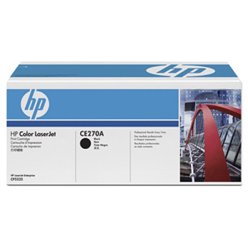 TONER HP CE270A Čierny toner pre Color LaserJet CP5525 (13500 str.)