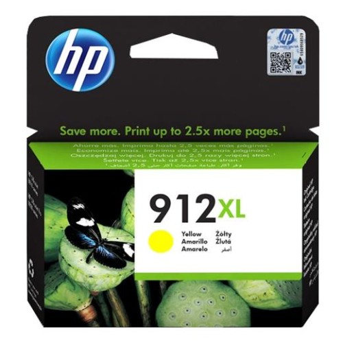 Atrament HP 912 XL žltá, 3YL83AE (825 str./ 5 %)