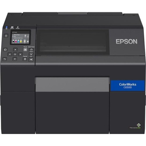 Tlačiareň Epson ColorWorks C6500Ae rezačka, displej, USB, Ethernet