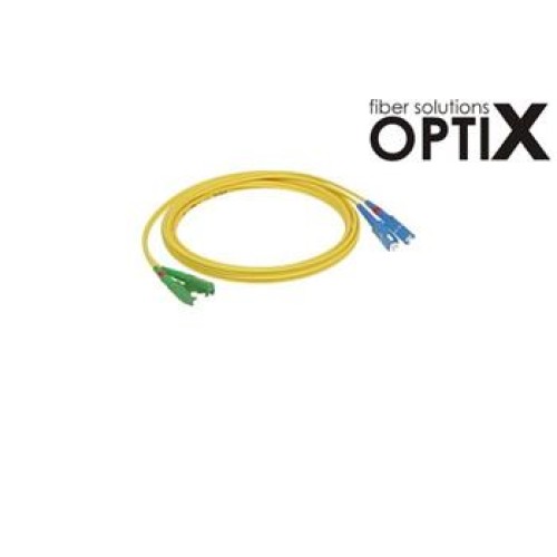 OPTIX E2000/APC-SC optický patch cord 09/125 5m G657A