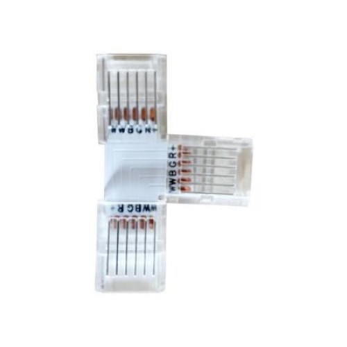 IMMAX konektor CLICK 12mm, spojka T, RGB+CCT, 6pin