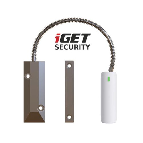 Senzor iGET SECURITY EP21 Bezdrôtový magnetický pre železné dvere/okná/brány pre alarm iGET SECURITY M5