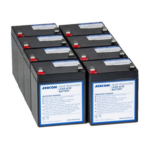 Batéria Avacom RBC152 batériový kit pre renováciu (8ks batérií) – neoriginálny