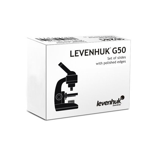 Príslušenstvo Levenhuk G50 Sada podložních skel 50ks