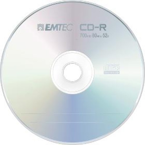 CD-R 700MB/80MIN/52x 10 ks EMTEC
